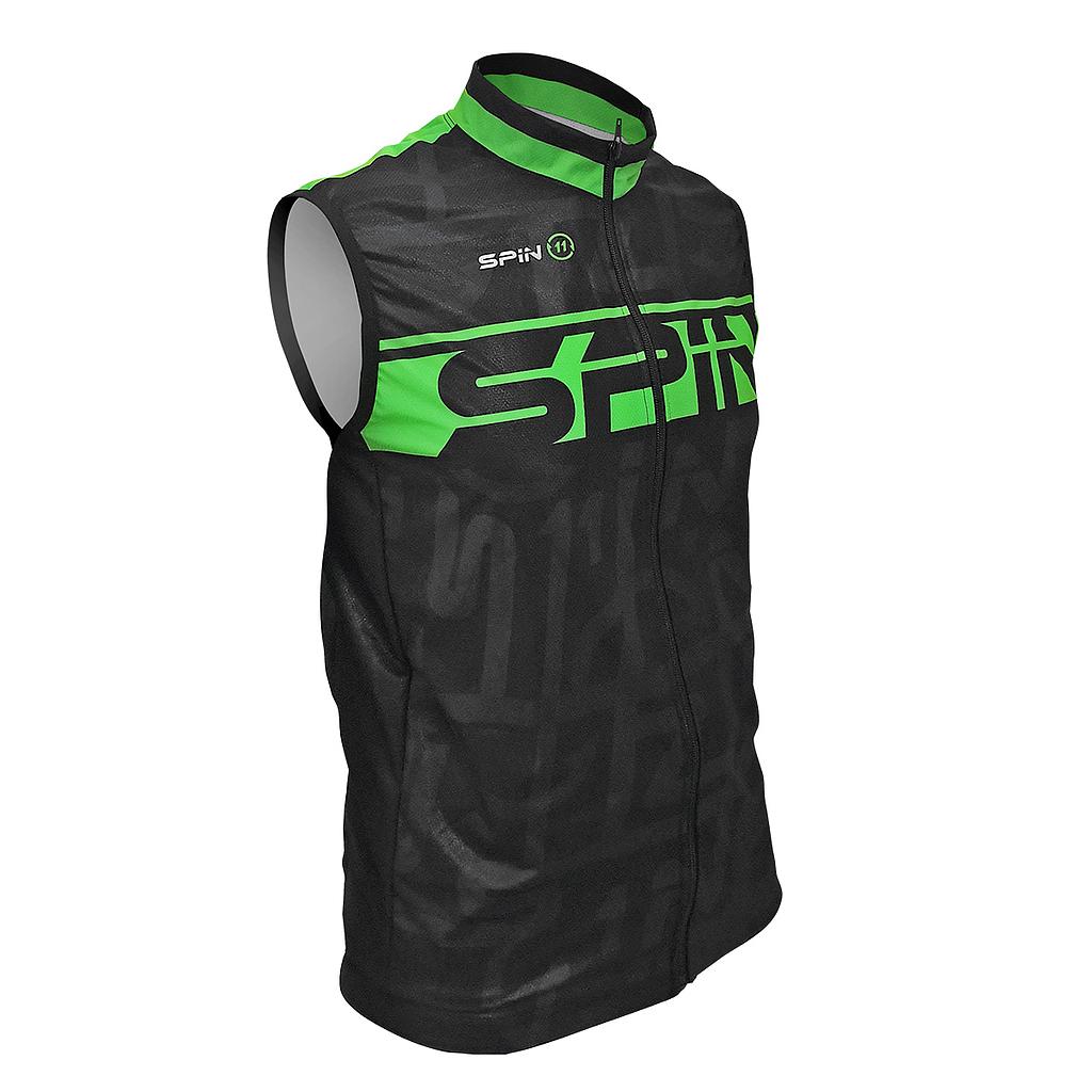 S+ Black/Green membrane vest